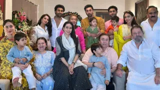 Kapoor Family Celebrates Ganesh Chaturthi With Little Ones Raha, Taimur And Jeh | Photos